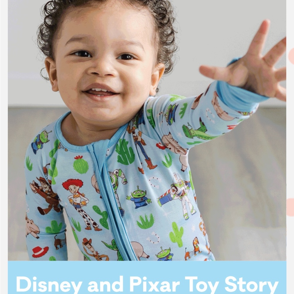 Little sleepies Toy Story onsie pajamas